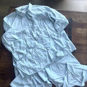 Blue & White Vintage Talbots Pajama Set